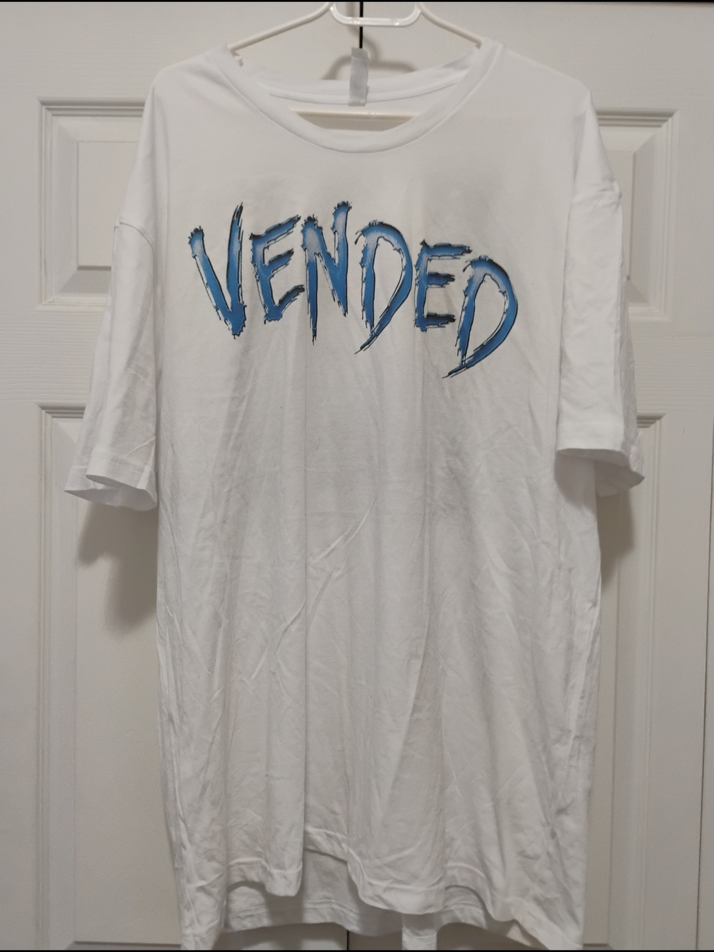 Vended Graphic Print White Men's T-Shirt